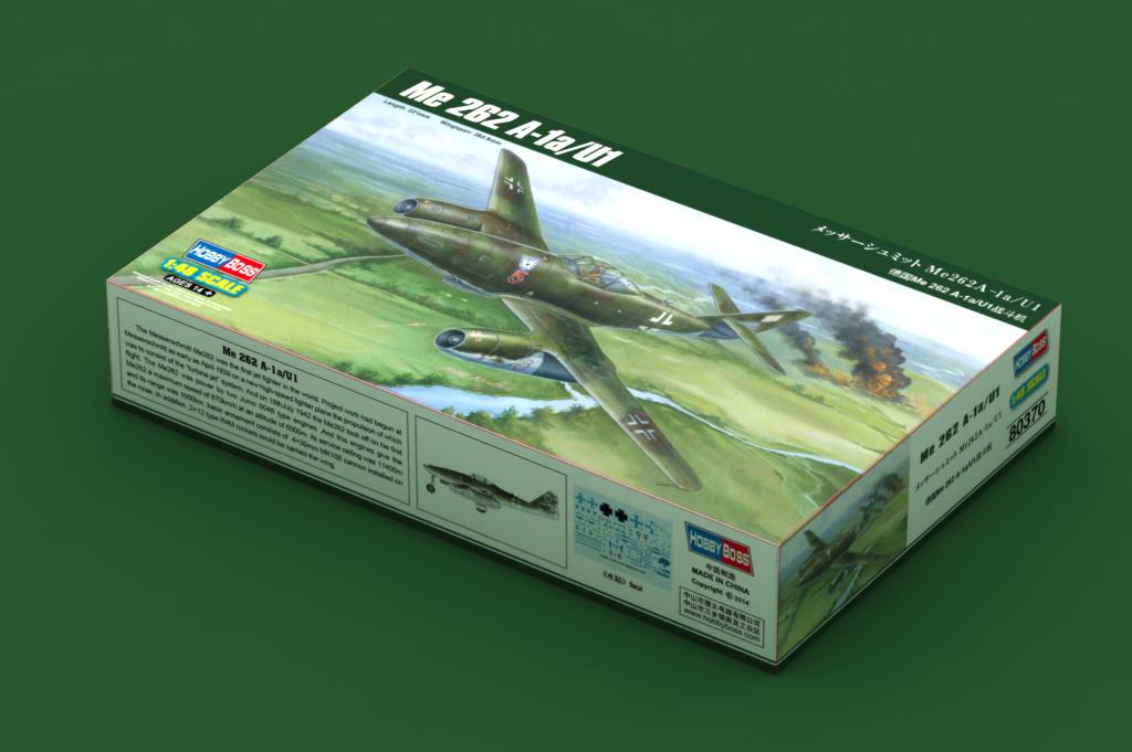 HobbyBoss 1/48 Messerschmitt Me 262 A-1a/U1 80370 WWII German Luftwaffe Jet Fighter Model Kit NZ Stock