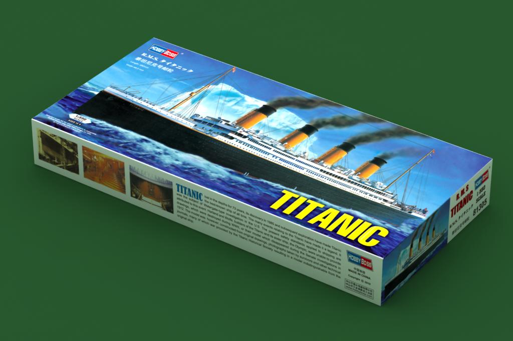 HobbyBoss 1/550 Scale RMS Titanic Ocean Liner Plastic Model Kit 81305 NZ Stock