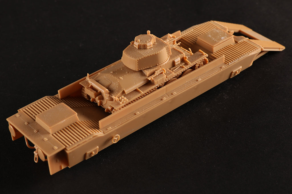 HobbyBoss 1/35 German Panzerträgerwagen 82936 WWII Armoured Rail Transport Wagon Model Kit NZ Stock