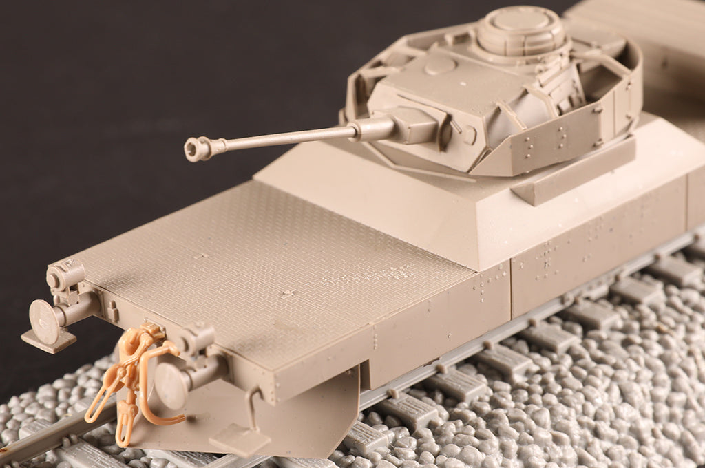 HobbyBoss 1/72 German Panzerjägerwagen Vol.1 82954 WWII German Armoured Train Anti-Tank Railway Wagon Plastic Model Kit NZ Stock