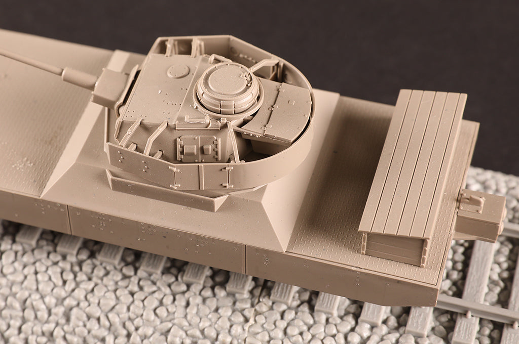 HobbyBoss 1/72 German Panzerjägerwagen Vol.1 82954 WWII German Armoured Train Anti-Tank Railway Wagon Plastic Model Kit NZ Stock