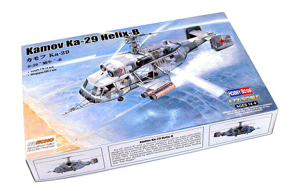 HobbyBoss 1/72 Kamov Ka-29 Helix-B Naval Assault Helicopter 87227 Plastic Model Kit NZ Stock