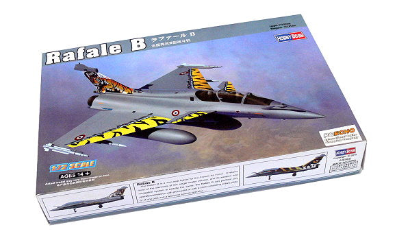 HobbyBoss 1/72 Scale Dassault Rafale B French Multirole Fighter Plastic Model Kit 87245 NZ Stock