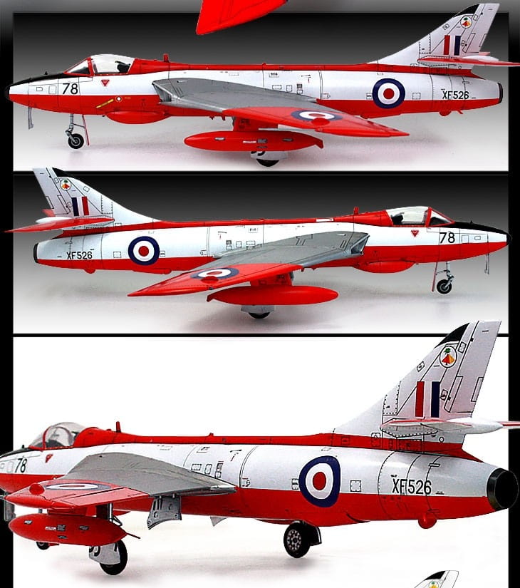 Academy 1:48 scale Hawker Hunter F.6/FGA.9 "RAF & Export" 12312 scale model kit