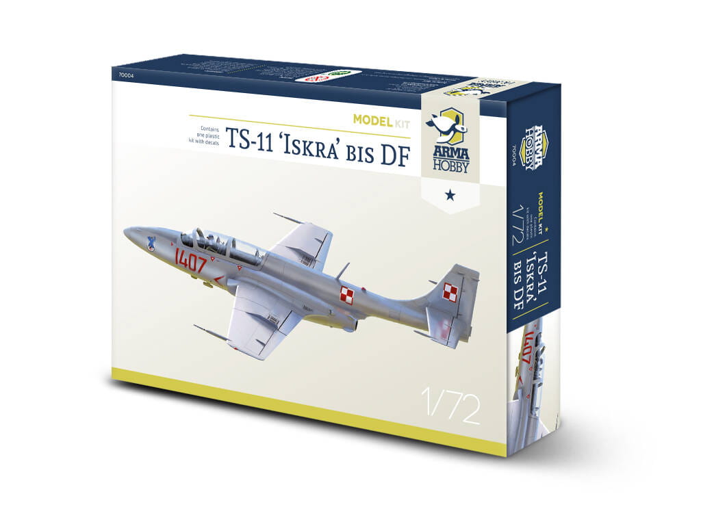 Arma Hobby 1:72 scale TS-11 Iskra bis DF "Junior Set" 70004 scale model kit