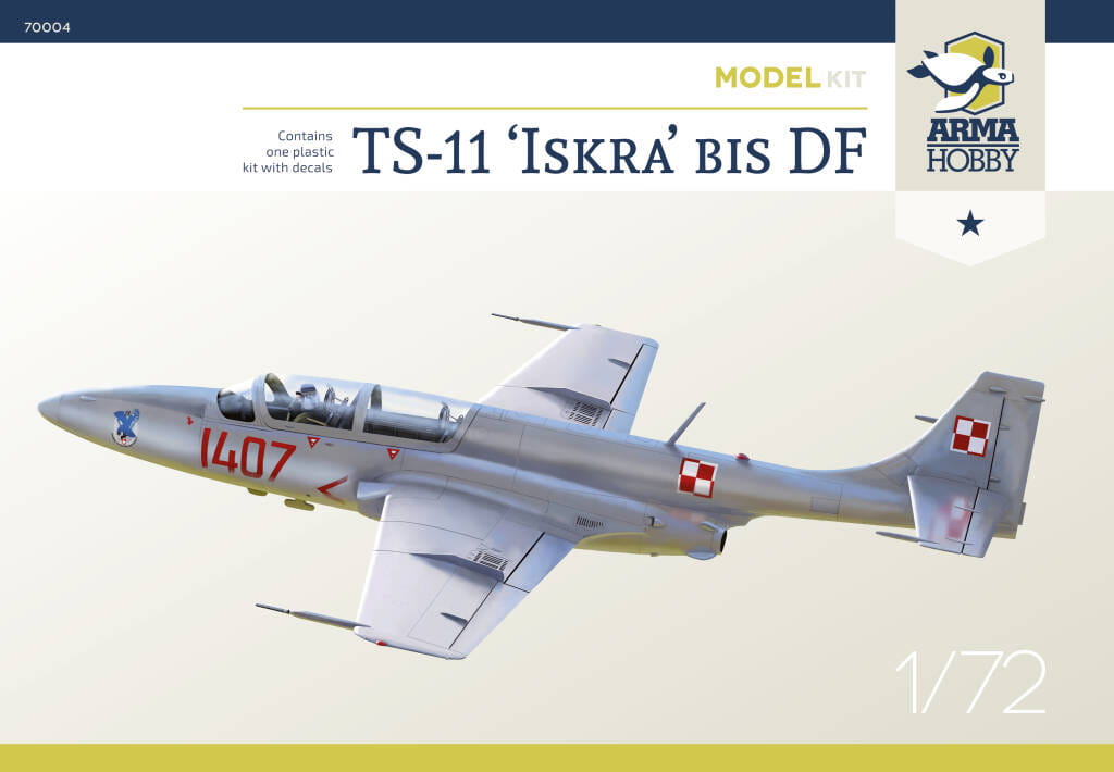 Arma Hobby 1:72 scale TS-11 Iskra bis DF "Junior Set" 70004 scale model kit