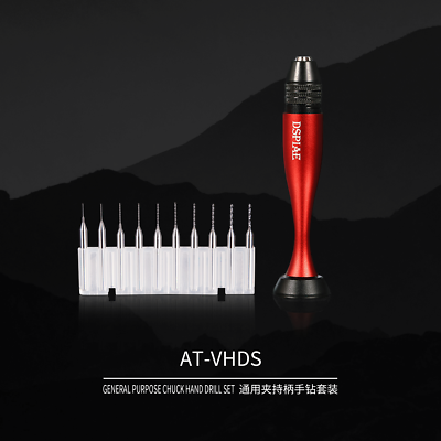 DSPIAE AT-VHDS Universal Gripping Handle Hand Drill Set – Hobby Craft Model Tool