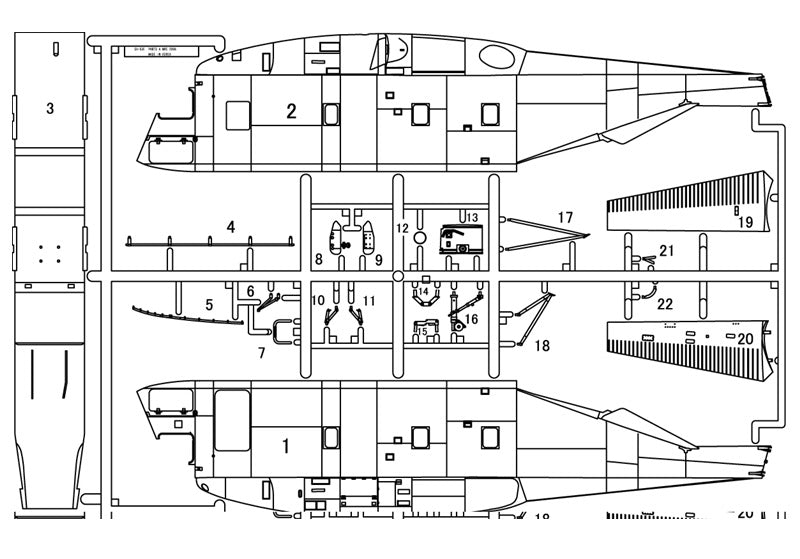 Academy 1:48 scale MH-53E Sea Dragon "U.S. Navy Mine Sweeper" 12703 scale model kit