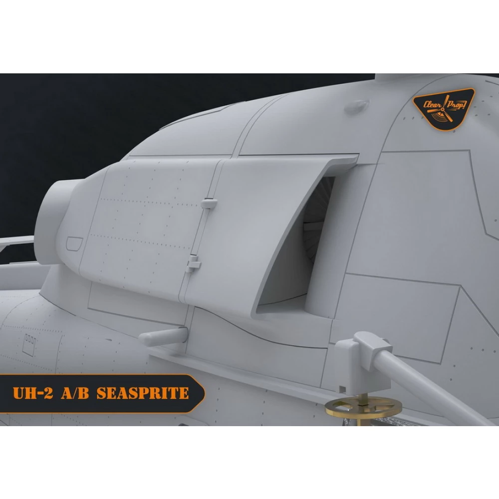 Clear Prop 1:72 scale UH-2A/B Seasprite 72002 scale model kit