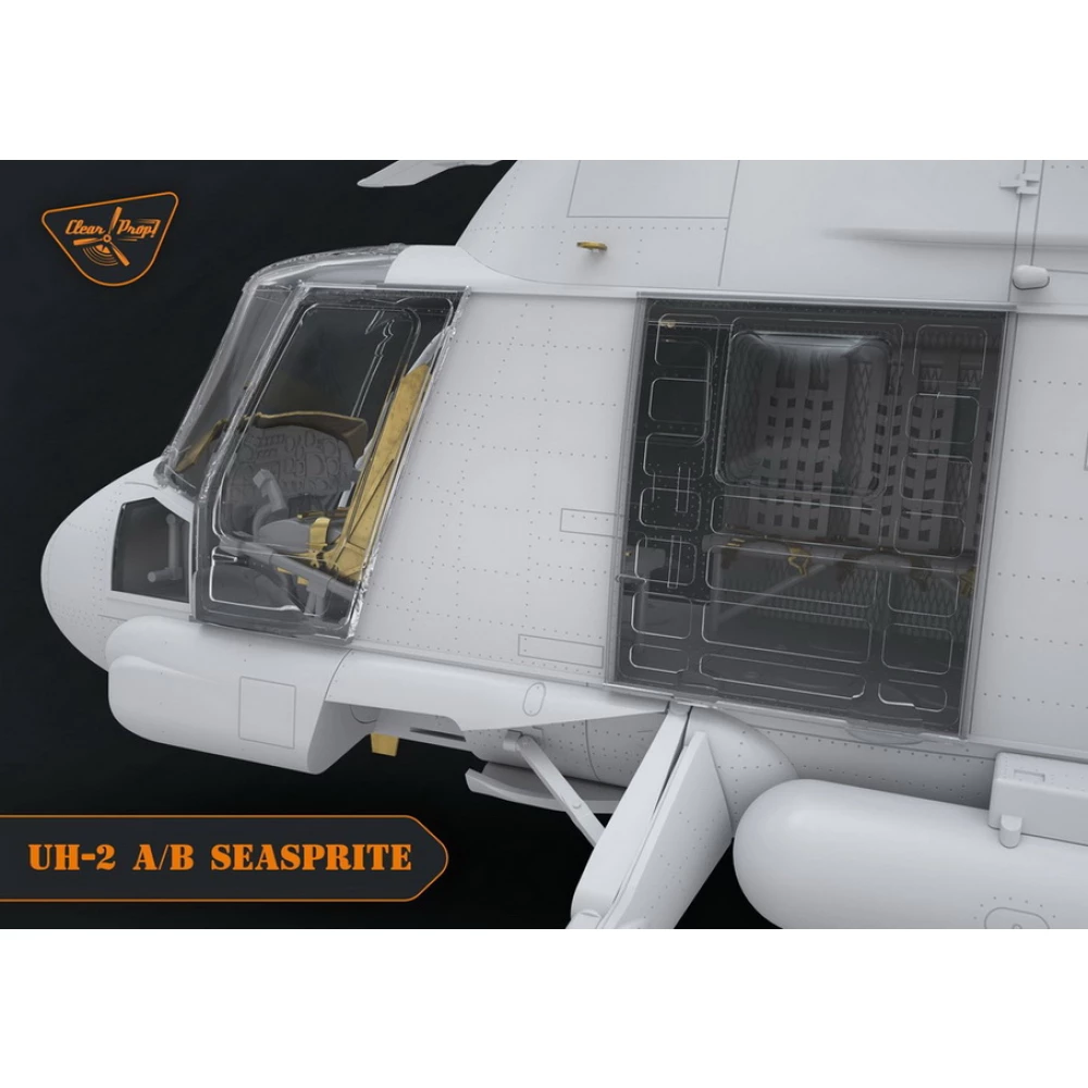 Clear Prop 1:72 scale UH-2A/B Seasprite 72002 scale model kit