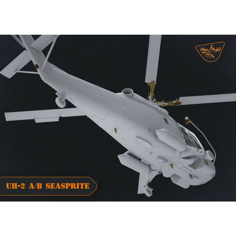 Clear Prop 1:72 scale UH-2A/B Seasprite 72002 scale model kit