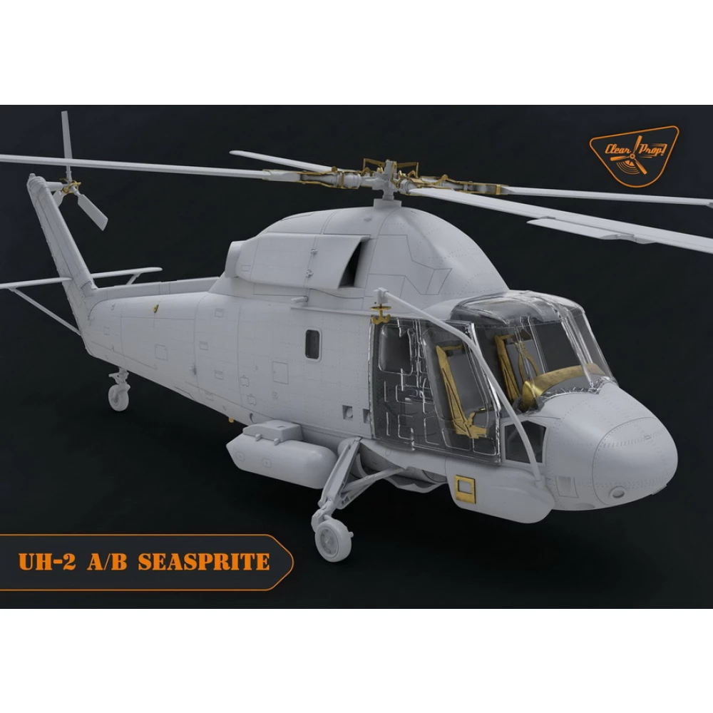 Clear Prop 1:72 scale UH-2A/B Seasprite 72002 scale model kit