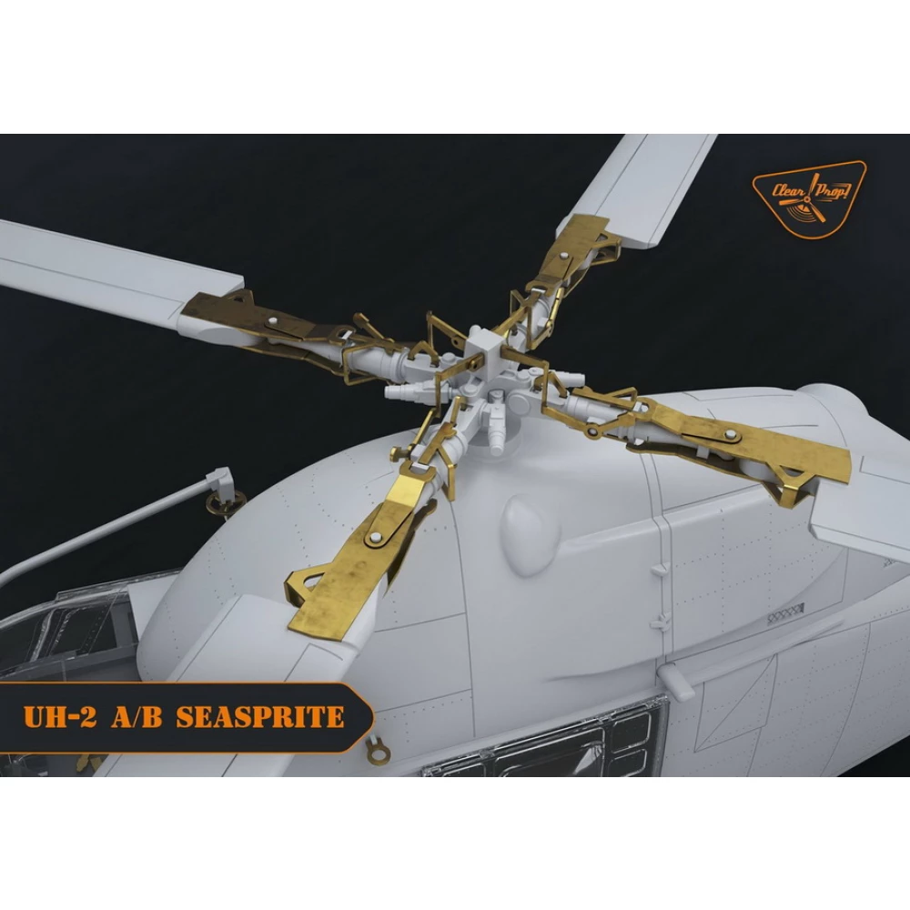 Clear Prop 1:72 scale UH-2A/B Seasprite 72002 scale model kit