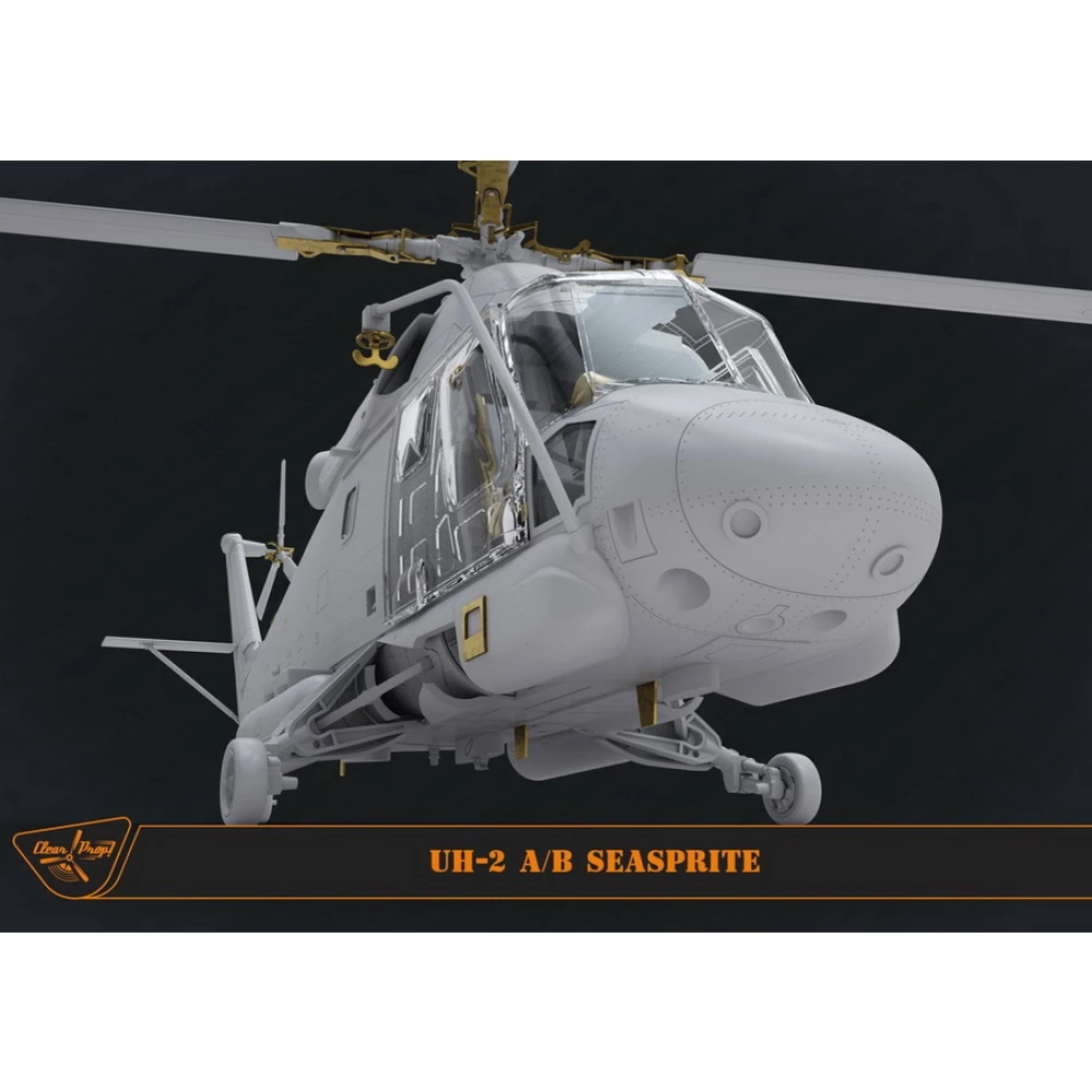 Clear Prop 1:72 scale UH-2A/B Seasprite 72002 scale model kit