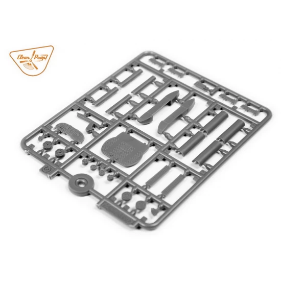 Clear Prop 1:72 scale Grumman OV-1 A/JOV-1A Mohawk (Advanced Kit) 72016 scale model kit