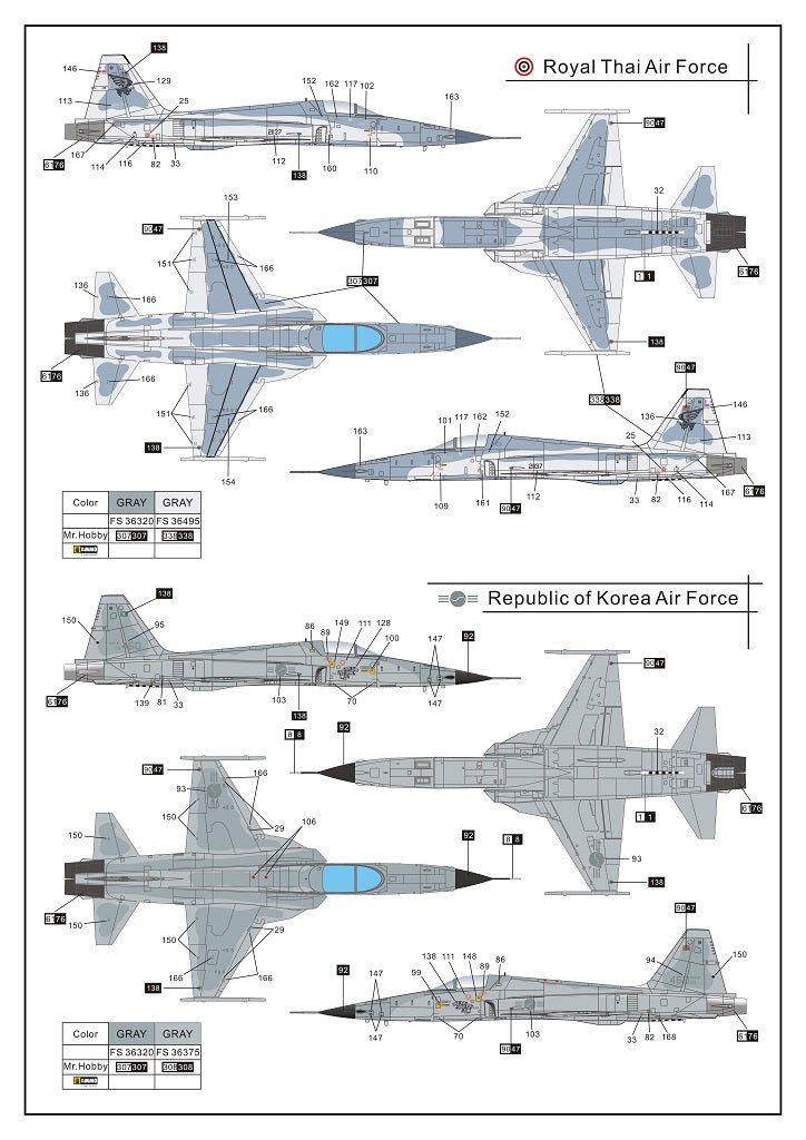 Dream Model 1/72 scale Northrop F-5E Tiger II (Early version) DM720013 scale model kit