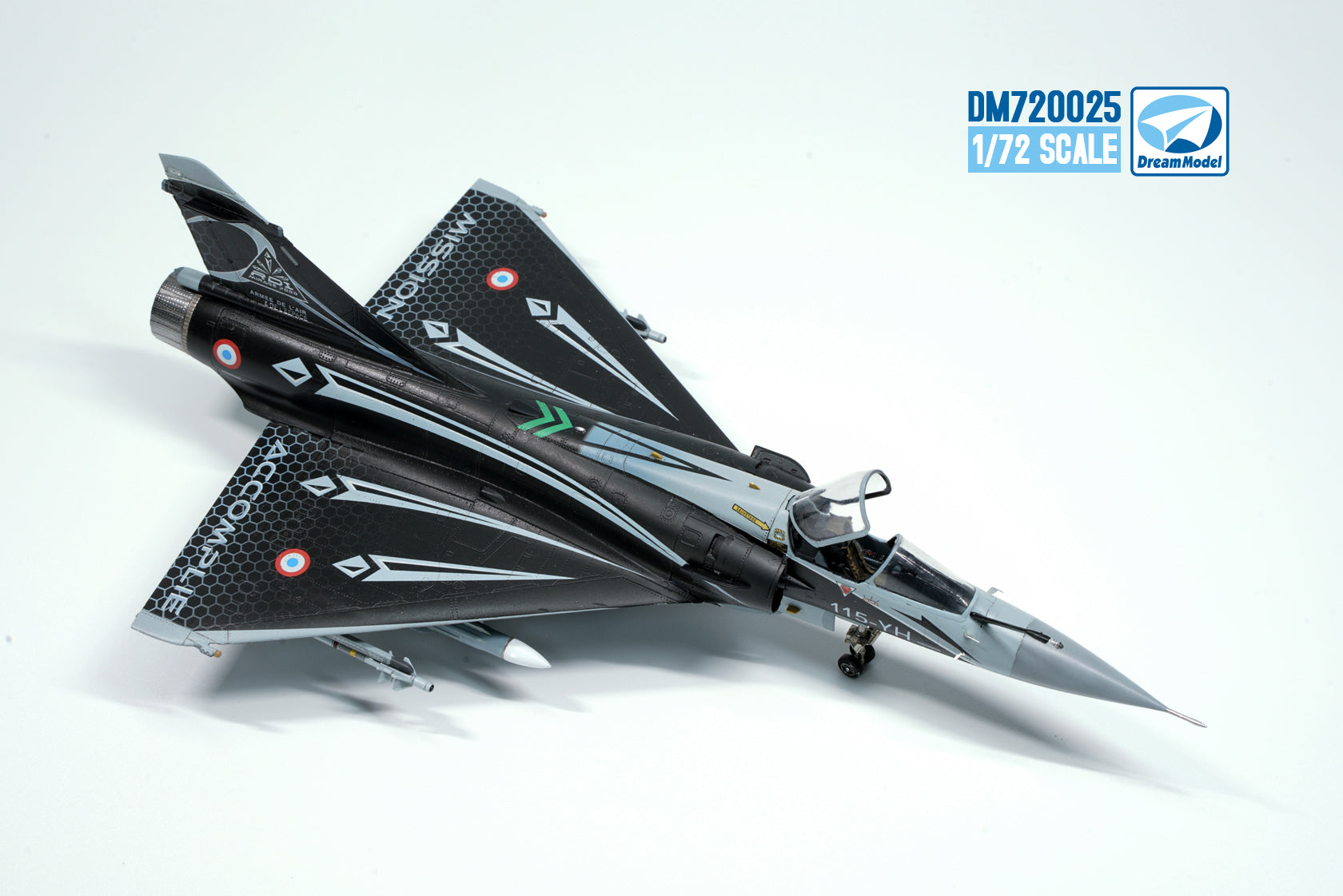 Dream Model 1/72 scale Dassault Mirage 2000C 'Mission Accomplie' DM720025 scale model kit