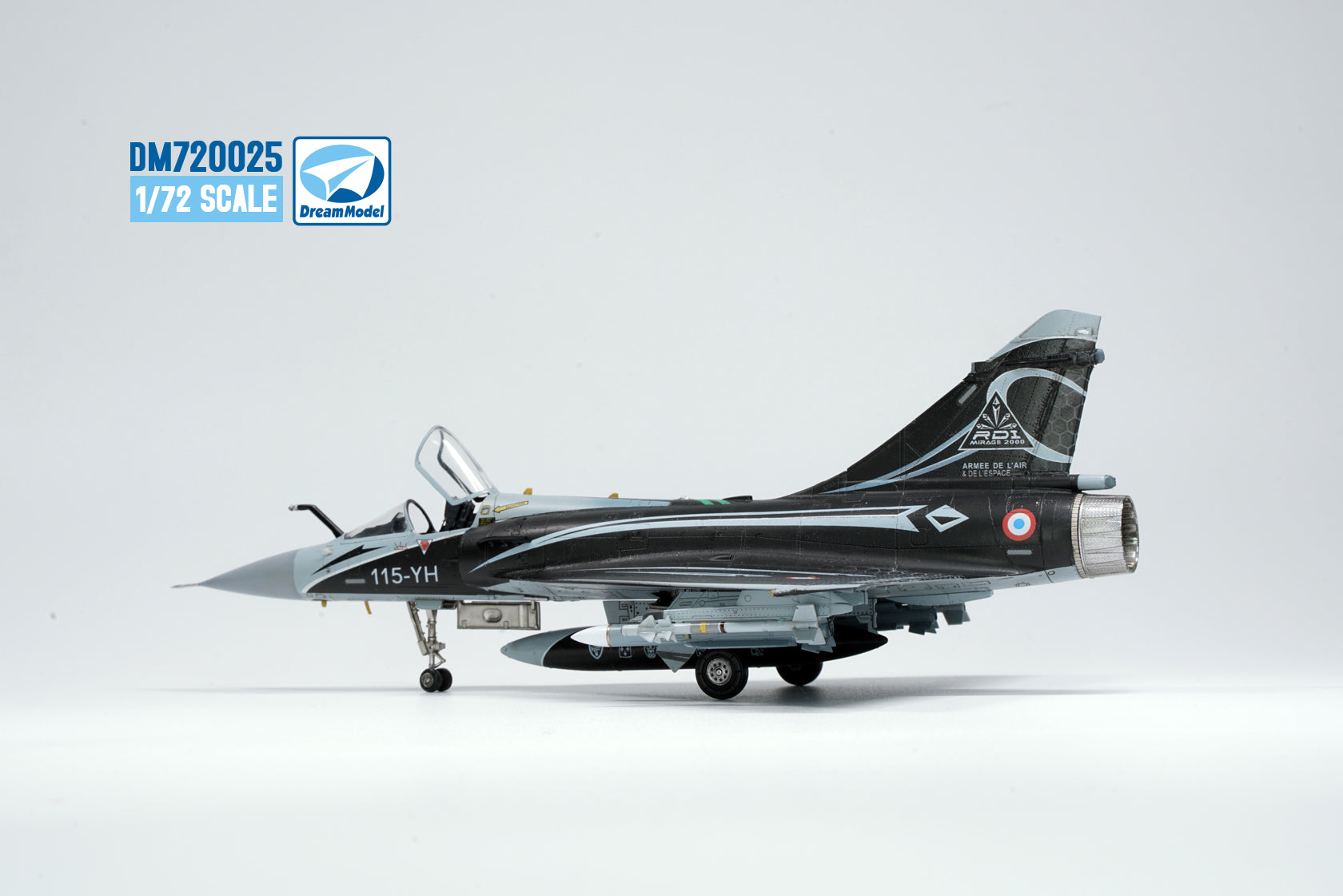 Dream Model 1/72 scale Dassault Mirage 2000C 'Mission Accomplie' DM720025 scale model kit