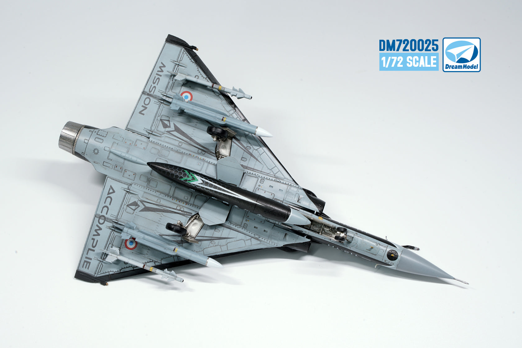 Dream Model 1/72 scale Dassault Mirage 2000C 'Mission Accomplie' DM720025 scale model kit
