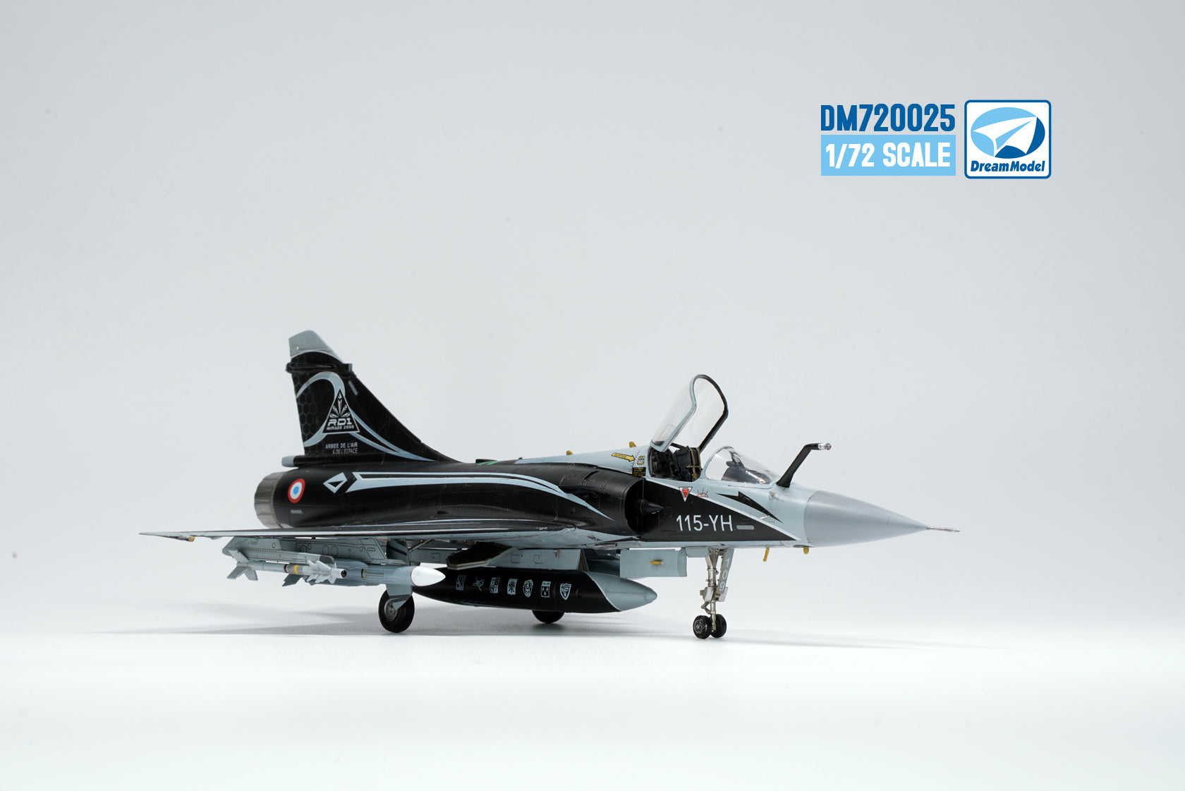 Dream Model 1/72 scale Dassault Mirage 2000C 'Mission Accomplie' DM720025 scale model kit