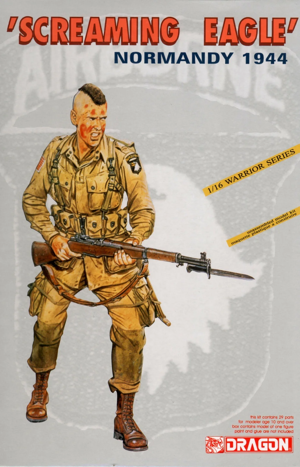 Dragon Models 1:16 scale Screaming Eagle (Normandy 1944) 1605 scale model kit