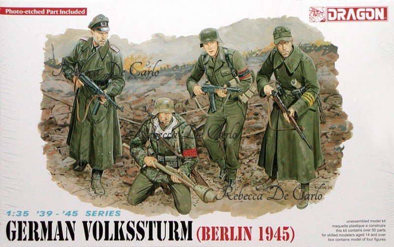 Dragon 1/35 German Volkssturm – Berlin 1945 (Kit 6020)
