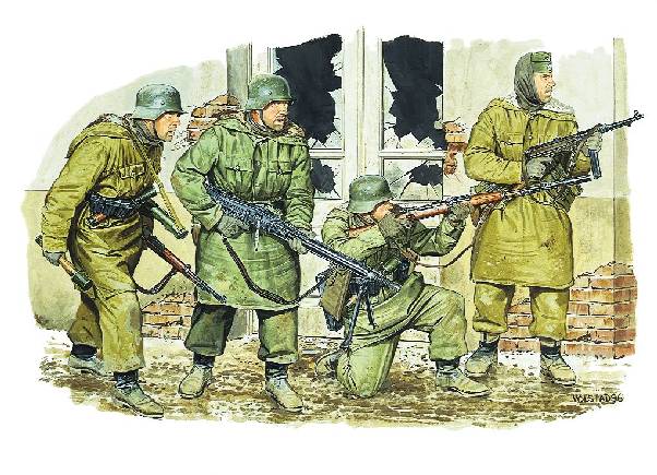 DRAGON 1:35 scale Waffen SS Panzer Grenadiers (Kharkov 1943) 6059 plastic model kit