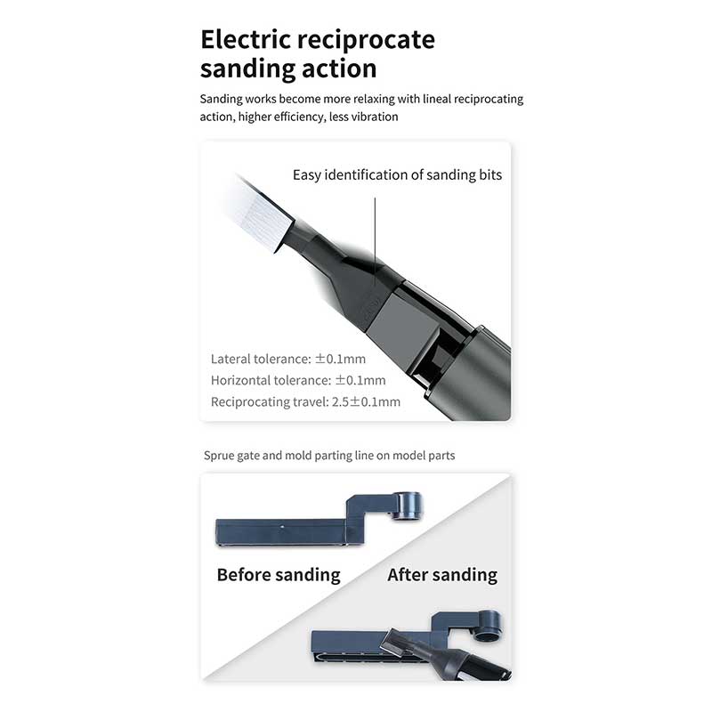 DSPIAE ES-A PRO Reciprocating Sander PRO Precision Model Sanding Tool NZ Stock