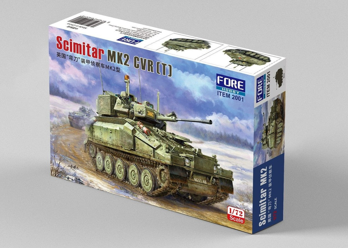 FORE HOBBY 1/72 FV107 Scimitar Mk II CVR(T) (No. 2001)