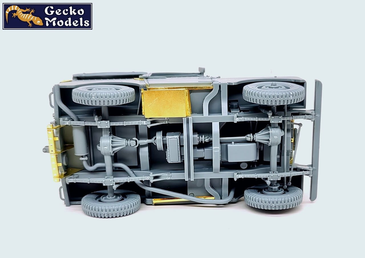 Gecko Models 1:35 scale British FV18001 Mk. 1 80in 4x4 Utility Vehicle Late Production 35GM0077 scale model kit