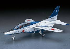 Hasegawa 1/72 Scale Kawasaki T-4 “Blue Impulse” JASDF Aerobatic Team 00441 Plastic Model Kit