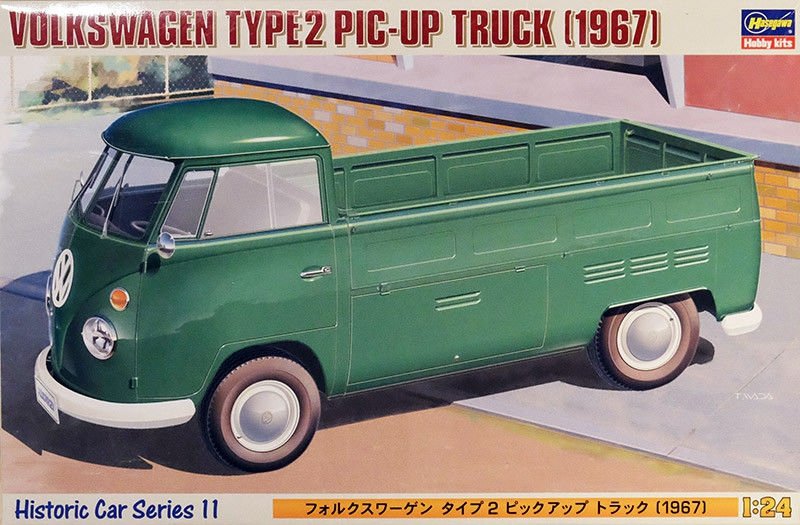 Hasegawa 1/24 1967 Volkswagen Type 2 Pickup Truck (No. 21211)