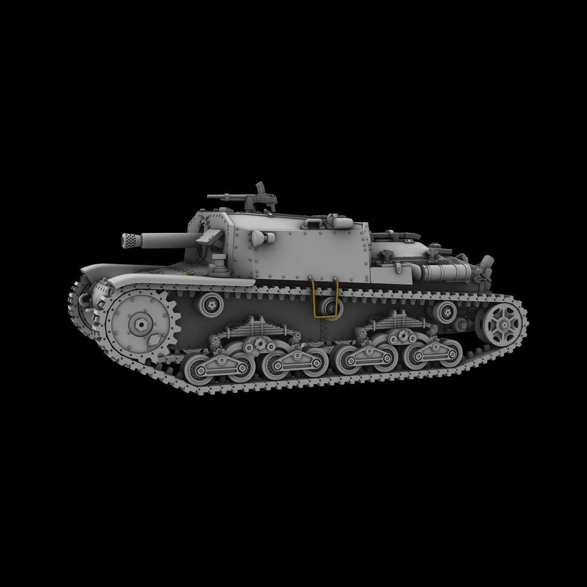 IBG Models 1:72 scale Semovente M40 da 75/18 Italian Self Propelled Gun 72127 scale model kit