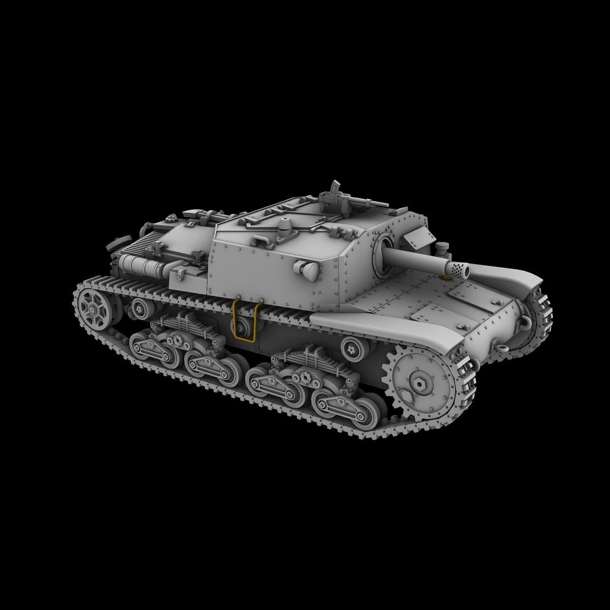 IBG Models 1:72 scale Semovente M40 da 75/18 Italian Self Propelled Gun 72127 scale model kit