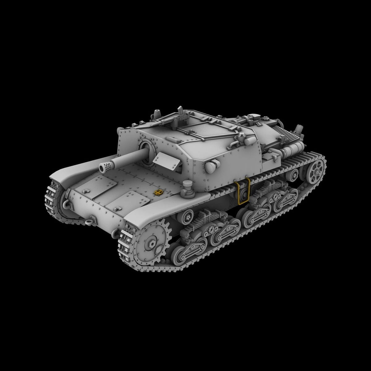 IBG Models 1:72 scale Semovente M40 da 75/18 Italian Self Propelled Gun 72127 scale model kit