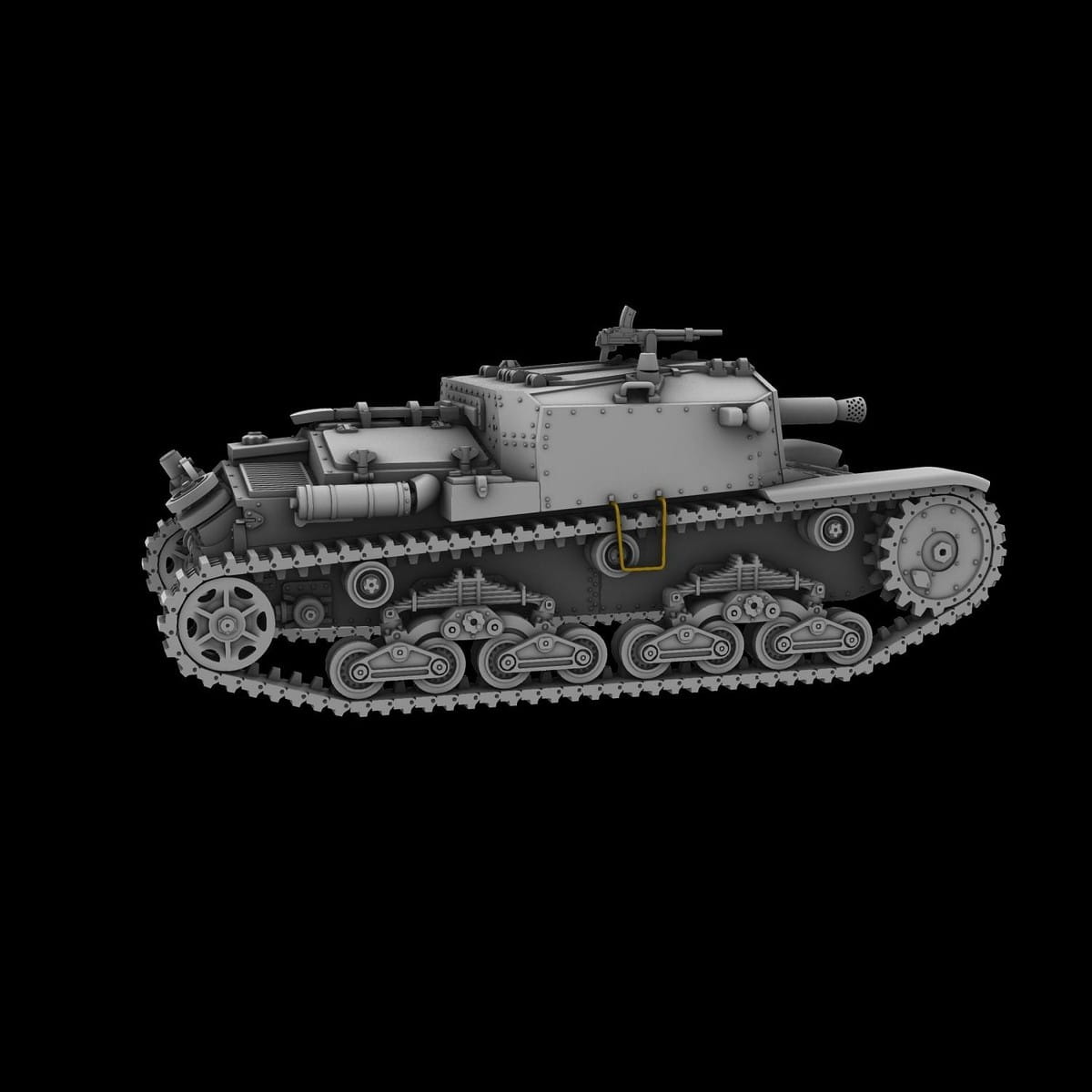 IBG Models 1:72 scale Semovente M40 da 75/18 Italian Self Propelled Gun 72127 scale model kit