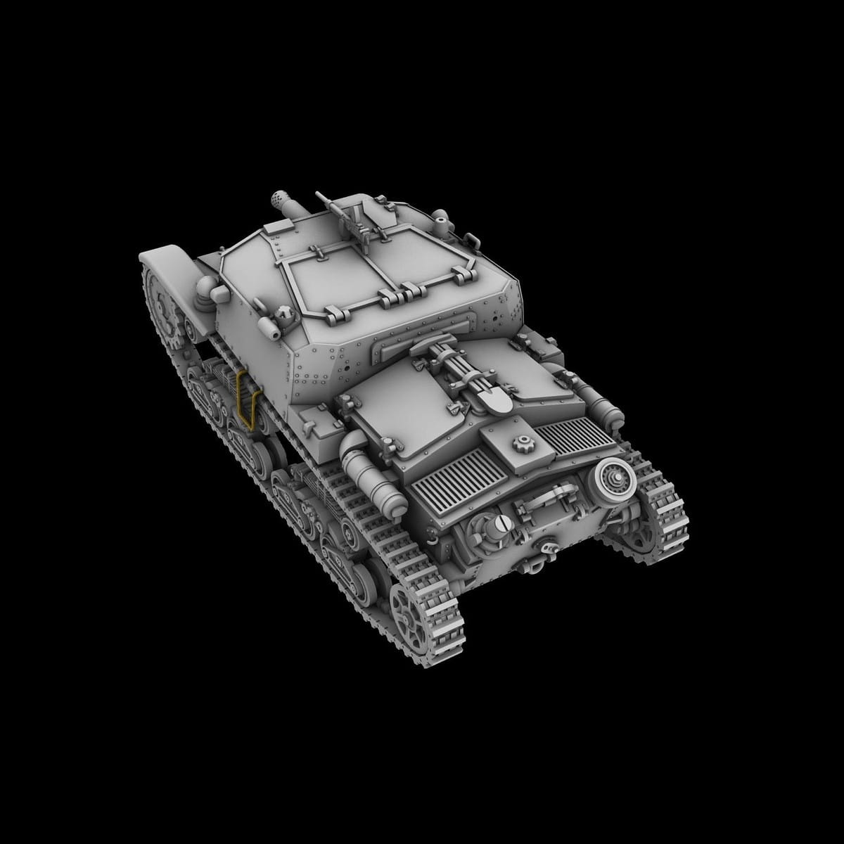 IBG Models 1:72 scale Semovente M40 da 75/18 Italian Self Propelled Gun 72127 scale model kit