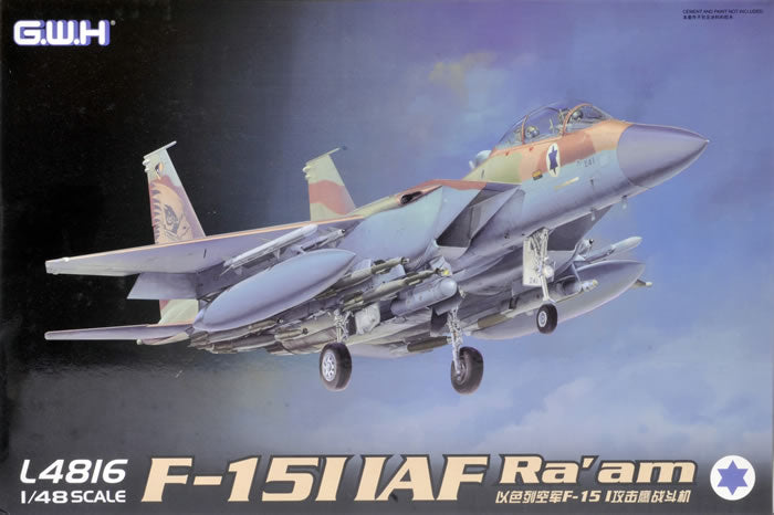 Great Wall Hobby 1/48 IAF F-15I Ra'am L4816 Israeli Air Force Strike Fighter Aircraft Model Kit NZ Stock