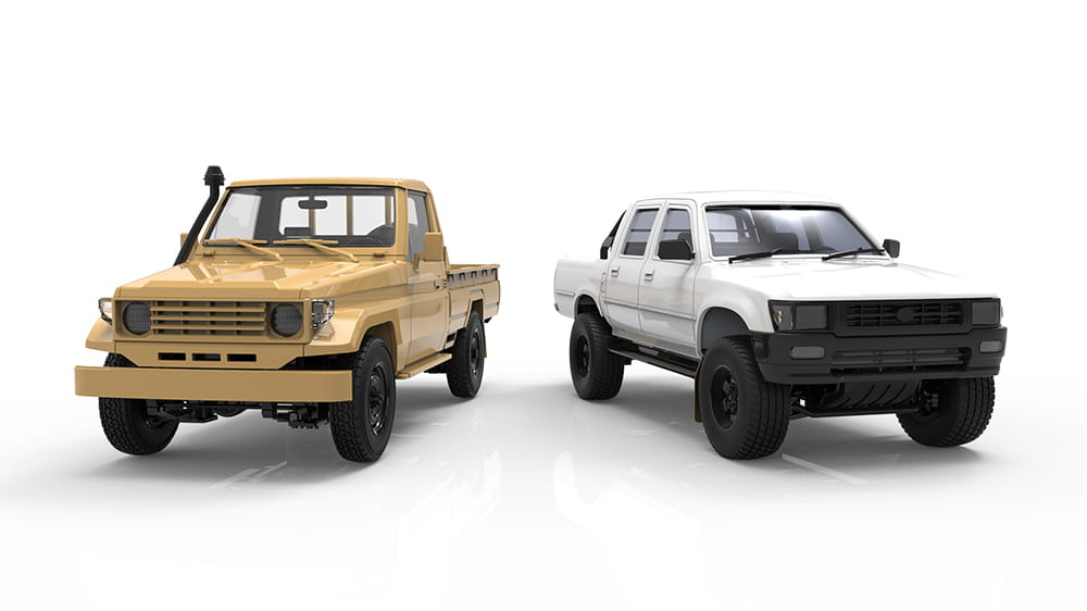 MENG MODEL 1:35 scale Pickup Set VS007 scale model kit