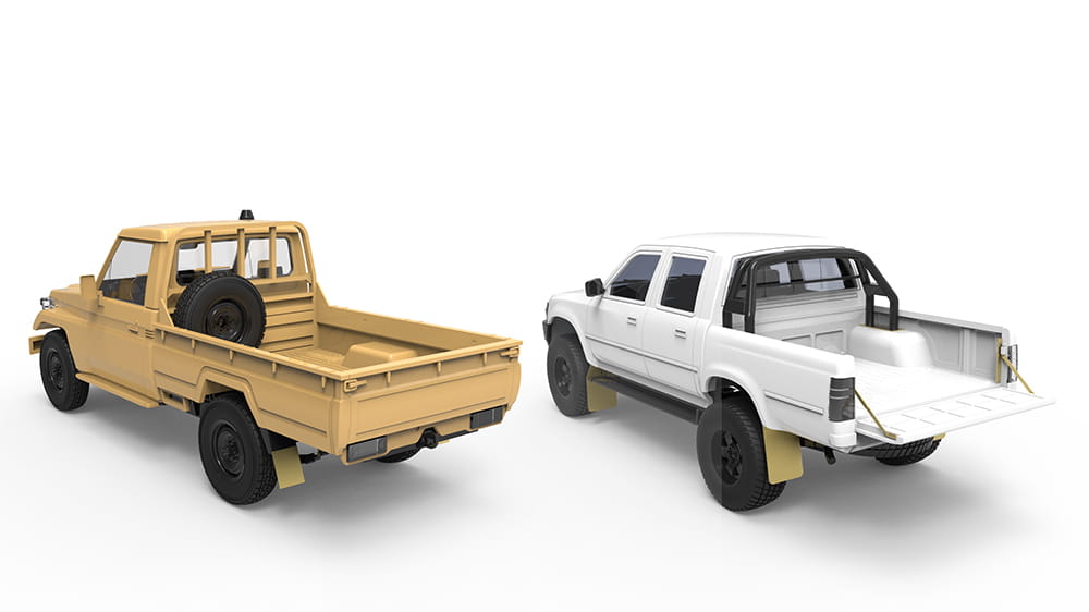 MENG MODEL 1:35 scale Pickup Set VS007 scale model kit