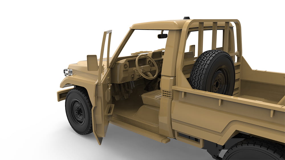 MENG MODEL 1:35 scale Pickup Set VS007 scale model kit