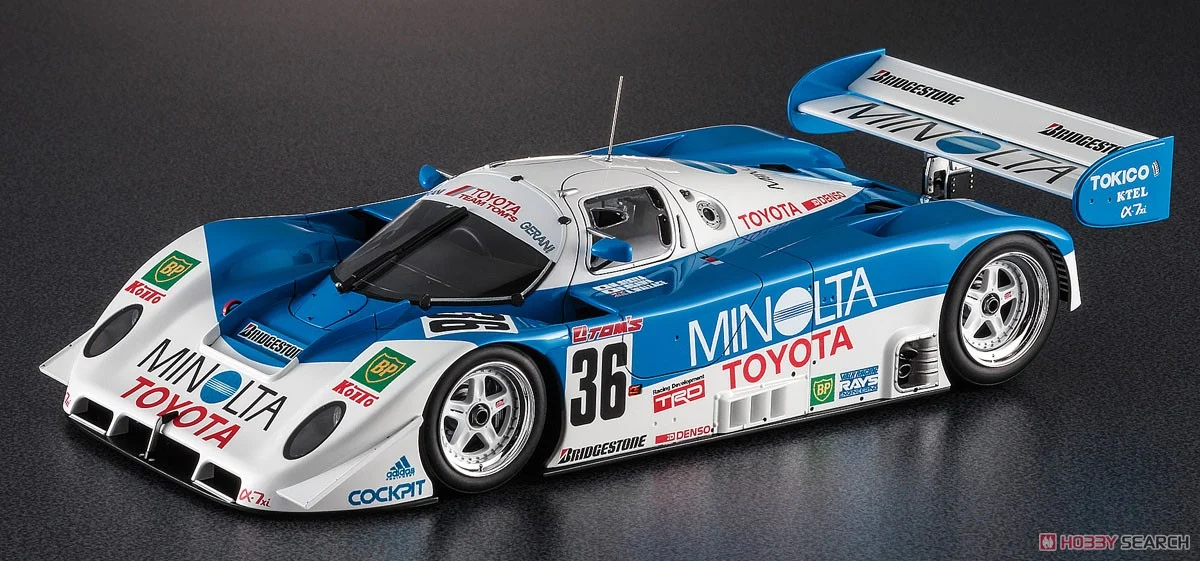 Hasegawa 21156 - 1/24 Minolta MINOLTA TOYOTA 91C-V model car