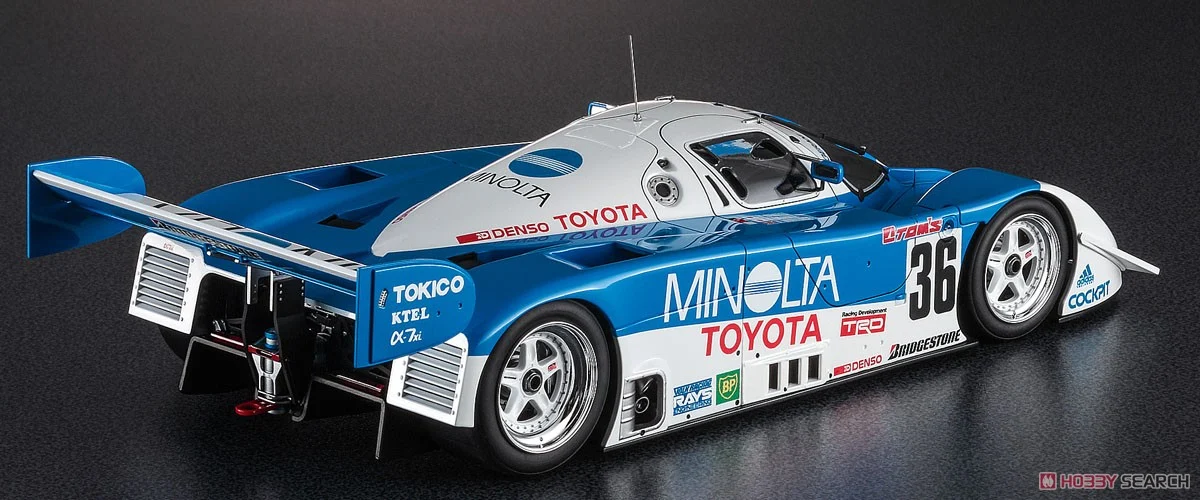 Hasegawa 21156 - 1/24 Minolta MINOLTA TOYOTA 91C-V model car