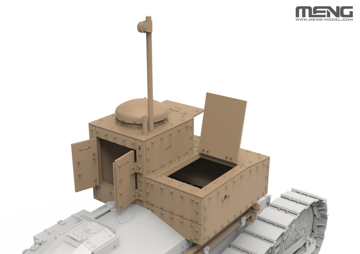 MENG MODEL 1:35 scale French FT T.S.F. Radio Version SS021 scale model kit