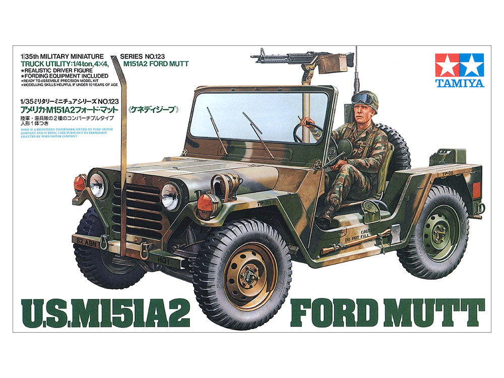 Tamiya 1/35 U.S. M151A2 Ford Mutt (No. 35123)