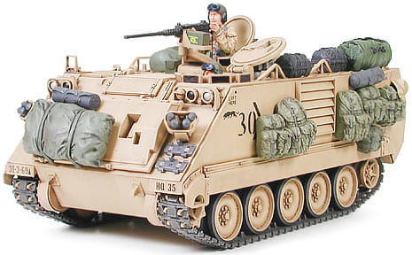 Tamiya 1/35 U.S. M113A2 Armored Personnel Carrier Desert Version Modern AFV Plastic Model Kit 35265
