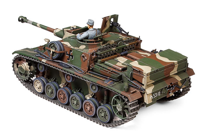 Tamiya 1/35 Finnish Army Sturmgeschütz III Ausf.G WWII Assault Gun Plastic Model Kit 35310