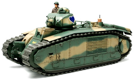 TAMIYA 35282 - 1:35 scale Char B1 Bis French Army plastic model kit