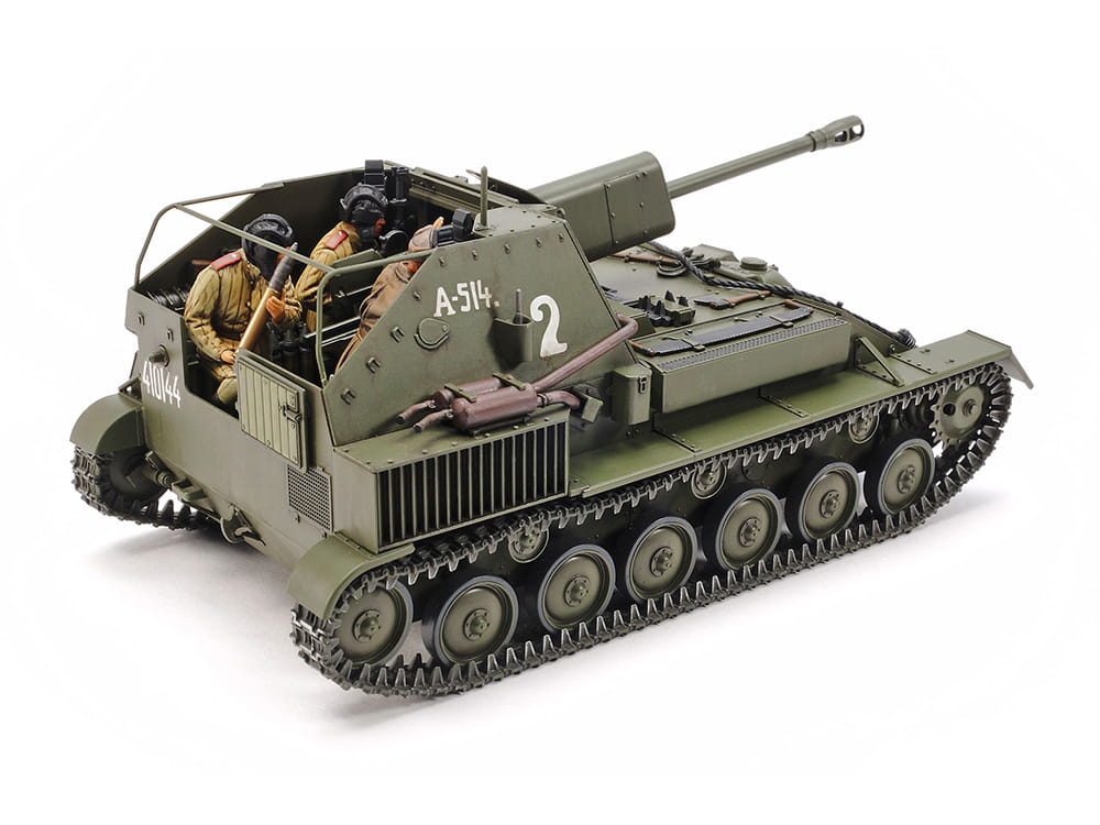TAMIYA 35348 - 1:35 SU-76M Russian Self-Propelled Gun plastic model kit
