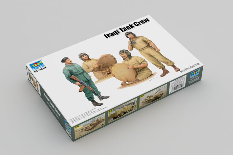 Trumpeter 1/35 Iraqi Tank Crew Modern Military Figure Set 00439
